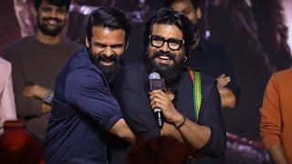 Global Star Ram Charan Hilarious Fun With Sai Dharam Tej | #SDT18 Carnage Launch