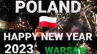 New Year's Eve 2023 Warsaw l Full Fireworks Show #oldtownwarsaw #poland #newyear2023