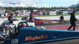 Downtown Willie Brown vs Mike Conner at Alaska Raceway Park on September 4, 2023