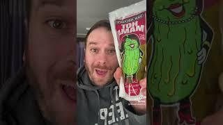 Hot Mama Pickle is it Hot?. American Pickle In a Bag. Let’s eat it on the LIVE.