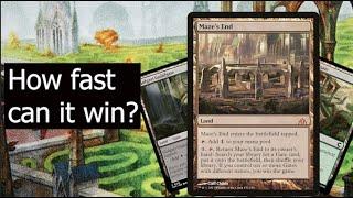 High Octane: Maze's End How fast can it win? MTG EDH Commander