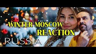 MERRY XMAS TO ALL Winter Moscow REACTION