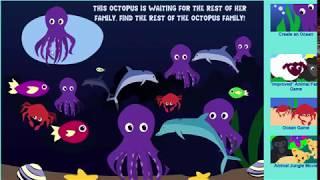 Animals in the Ocean - Find and Count Game - Sheppard Software