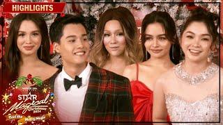 Fashion meets festivity in these white carpet ensembles | Star Magical Christmas 2024