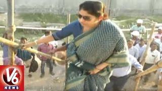 Secretary Of State Smita Sabharwal Visits Sripada Yellampalli Project | V6 News