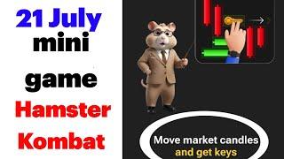 21 July Hamster Kombat Daily mini game | How to play a mini game of hamster Kombat 