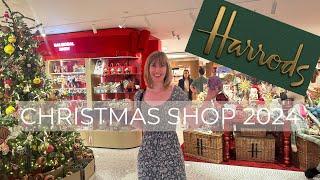 INSIDE THE HARRODS CHRISTMAS STORE 2024  [4K] Harrods London Christmas 2024