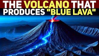 The Geology and Mineral Deposits Behind The Volcano That Produces Rare Blue Flames