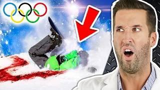 ER Doctor REACTS to Worst Olympics Injuries