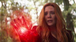 Scarlet Witch kills Vision (Vision's death) / Wakanda team vs Thanos | Avengers Infinity War.