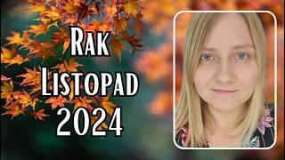 ️ Rak  Czas PRAWDY i SPOKOJU  Listopad 2024