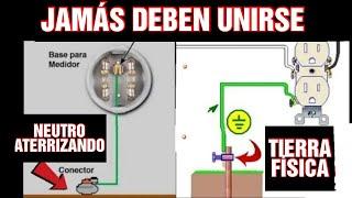 Tierra Física y Neutro Nunca se Deben Unir * Instalación Eléctrica