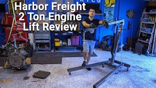 Harbor Freight 2 Ton Engine Lift Review