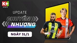 ĐIỂM TIN CHUYỂN NHƯỢNG (31/1) | TÂN BINH CHÂU Á LỊCH SỬ CỦA LUTON, BENZEMA SẼ KHÔNG RỜI AL ITTIHAD