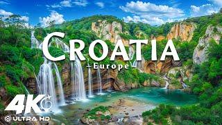 Croatia 4K UHD   Scenic Relaxation Film With Calming Music4K Video Ultra HD