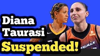 Phoenix Mercury's Diana Taurasi and Natasha Cloud SUSPENDED From the WNBA