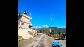 BULLET thru GADGADE RD #nepal #royalenfield #shorts