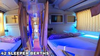 Volvo B11R Celeste Sleeper Bus | SMK Prakash | Orange Travels Premium Luxury Interiors & Exteriors