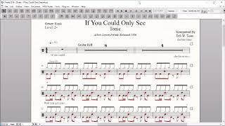 Drum Score World (Sample) - Tonic - If You Could Only See