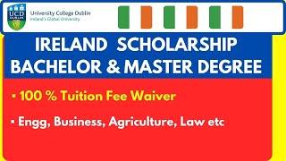 Fully Funded Ireland Government Scholarship 2025 | UCD Global Excellence Scholarships