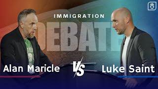 DEBATE: Should the Civil Government Regulate Immigration? | Alan Maricle vs. Luke Saint