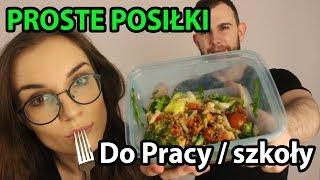 Posiłki do pracy i szkoły (proste fit dania)