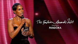 Issa Rae Wins the Pandora Leader Of Change Award | The Fashion Awards 2024 presented by Pandora