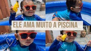 Muita diversão na piscina ️| Yasmim Bárbara