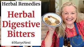 How to Make Digestive Bitters - DIY Digestive Enzymes - The BEST Way to Improve Your Digestion