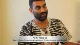 Interview with Kumi Naidoo, Exec. Director of Greenpeace International