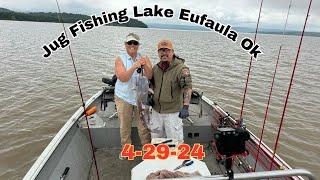 Jug Fishing Lake Eufaula Ok