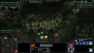 Starcraft II - Zombie World Map Starting in the beginning. Livestream