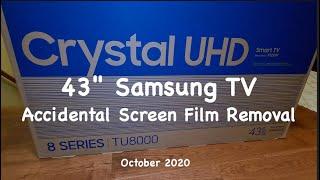 Samsung TV Screen Film - DO NOT REMOVE