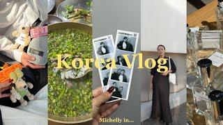 【韓国Vlog】２泊3日秋の始まりを感じる韓国旅行カフェ/ グルメ/ショッピング/龍山/梨泰院/明洞/東大門/広蔵市場/聖水/江南🫶