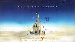 2009 Walt Disney World Vacation Planning DVD - What Will You Celebrate? - InteractiveWDW