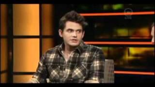 John Mayer farts rudely on live T.V.