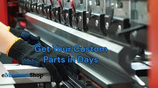Custom Parts in Days from eMachineShop.com
