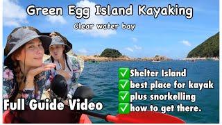 Green Egg Island|Shelter Island|best place for kayak & snorkelling| Clear water bay|how to get there