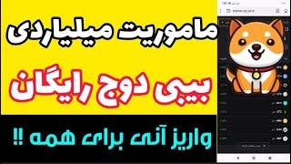 بیبی دوج رایگان|ارز دیجیتال رایگان babydoge یک میلیاردی