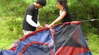 How to set up a Tent...