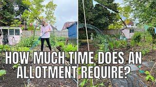 HOW MUCH TIME DO YOU NEED FOR AN ALLOTMENT PLOT? / ALLOTMENT GARDENING FOR VERY BEGINNERS