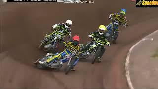 Sturz/Crash/Upadek Lewis Kerr (British Speedway Premiership)