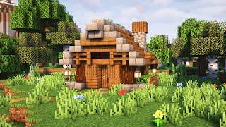 The Easiest Minecraft Survival Starter House Tutorial