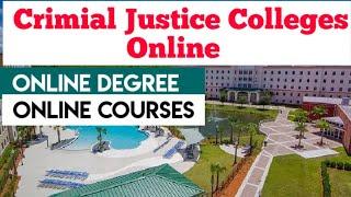 Criminal justice college Online | Criminal Justice degree