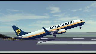 Ryanair landings + Smooth landings | Feat. Realistic custom sounds | Besiege