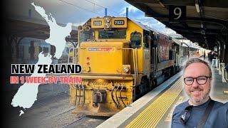 New Zealand by Train in 1 Week (every Kiwirail Journey)