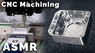 First Part on the Datron M8 Cube! | ASMR Edition | ONLY Machining Sounds