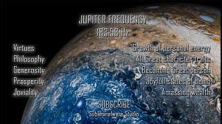 Jupiter frequency 10 Hours Sleep Meditation 183.58 Hz - Manifest Luck and Money while sleeping