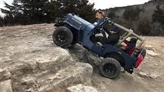 Willys Jeeps @ Tuttle Creek OHV January of 2021