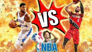 THE SHOT THAT ENDED A DYNASTY! DAMIAN LILLARD VS PAUL GEORGE! NBA 2K22